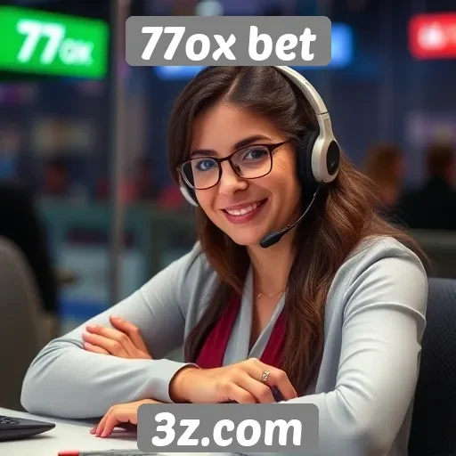 Suporte ao cliente no 77ox bet